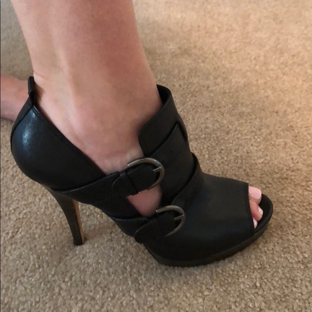 Coach Platform Heels